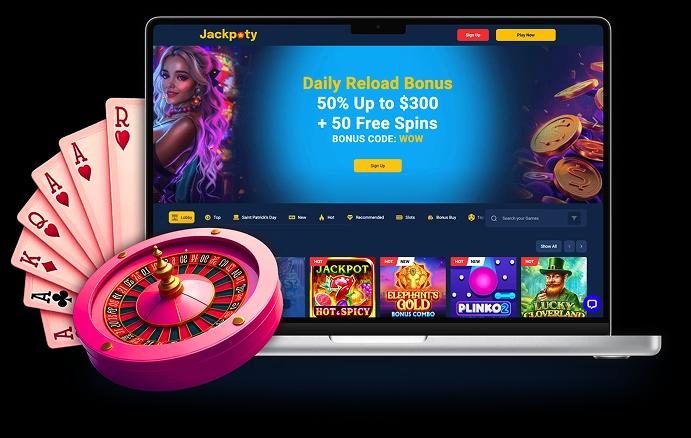 Jackpoty Casino Australia Desktop